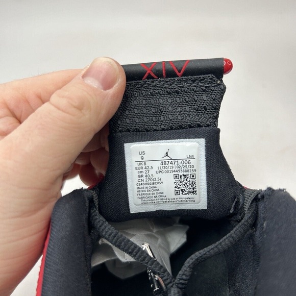 Nike Shoes Air Jordan 14 Retro “Toro/Gym Red Black Toe” 2024 - Picture 8 of 10